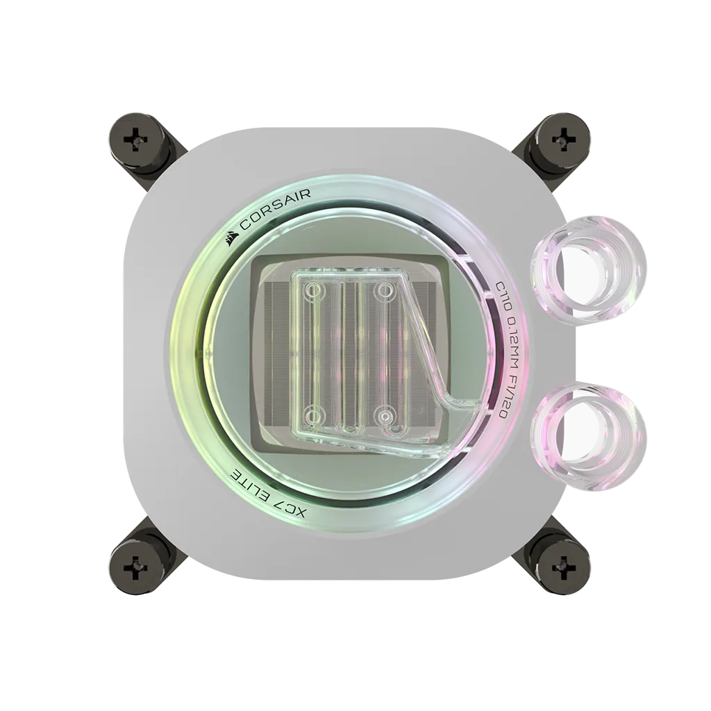 iCUE LINK XC7 RGB ELITE WHITE CPU Water block | CORSAIR